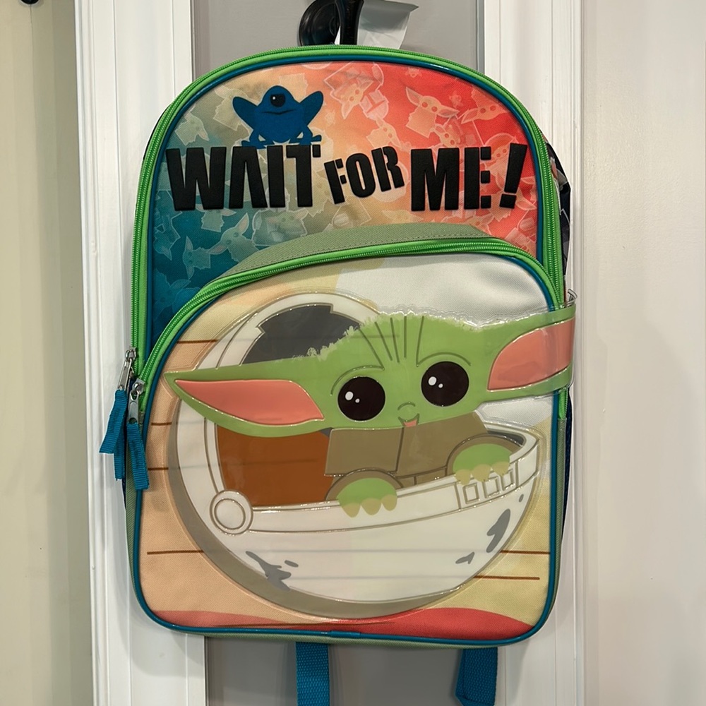 NWT Mandalorian book bag